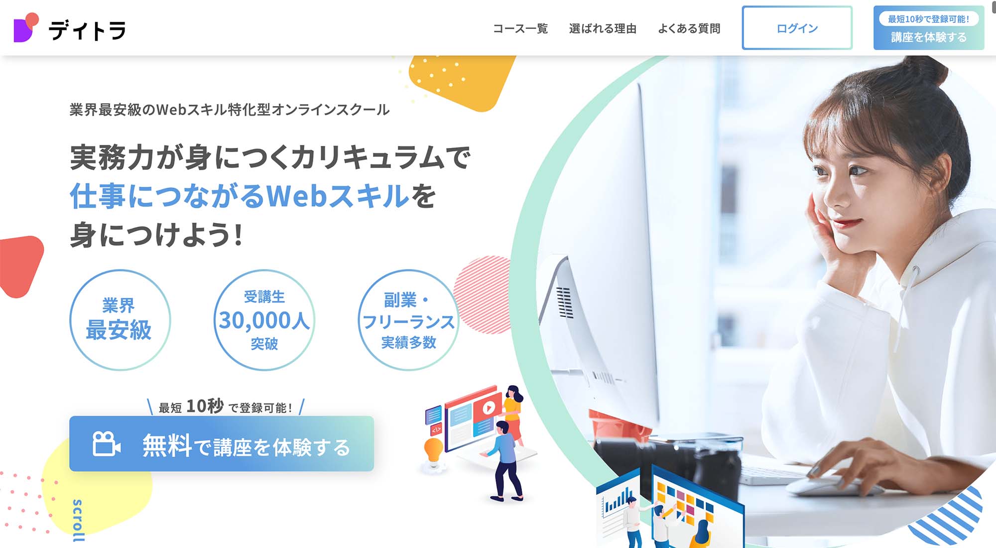 デイトラ画面イメージ